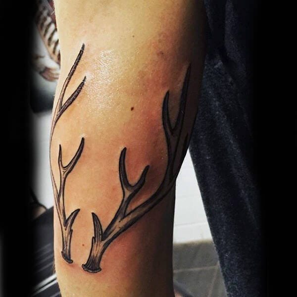 17+ Best Deer Antler Tattoo Designs and Ideas - PetPress
